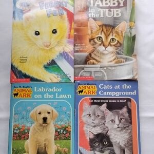 Animal Arc Kids Chapter Books Bundle Of 4 Books Scholastic Kittens Puppies